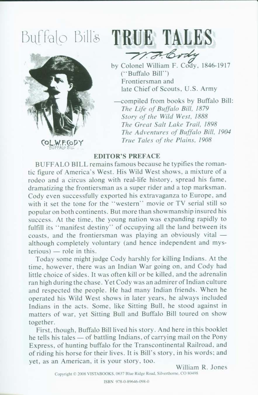 Buffalo Bill's True Tales.vist0098a front cover